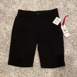 Ruby Rd black Bermuda shorts 6